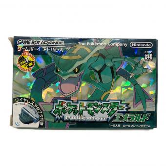 Nintendo (ニンテンドー) ポケットモンスターエメラルド ゲームボーイアドバンス用ソフト ワイヤレスアダプタ欠品 CERO A (全年齢対象)