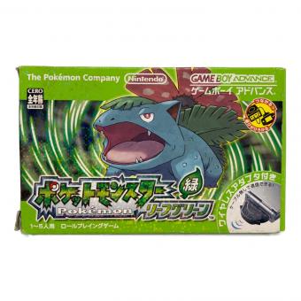 Nintendo (ニンテンドー) ポケットモンスターリーフグリーン ゲームボーイアドバンス用ソフト CERO A (全年齢対象)
