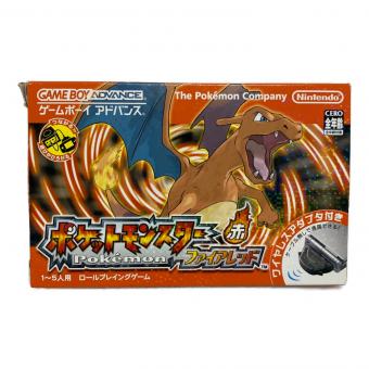 Nintendo (ニンテンドー) ポケットモンスターファイアレッド ゲームボーイアドバンス用ソフト 説明書ページ欠落有 CERO A (全年齢対象)