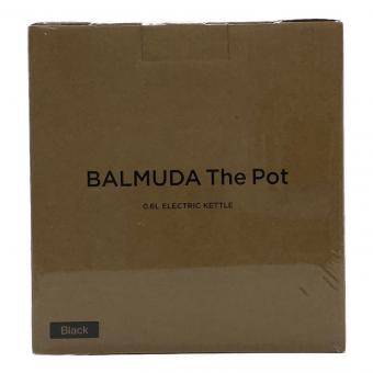 BALMUDA (バルミューダ) 電気ケトル KPT01JP-BK BALMUDA The Pot 0.6L