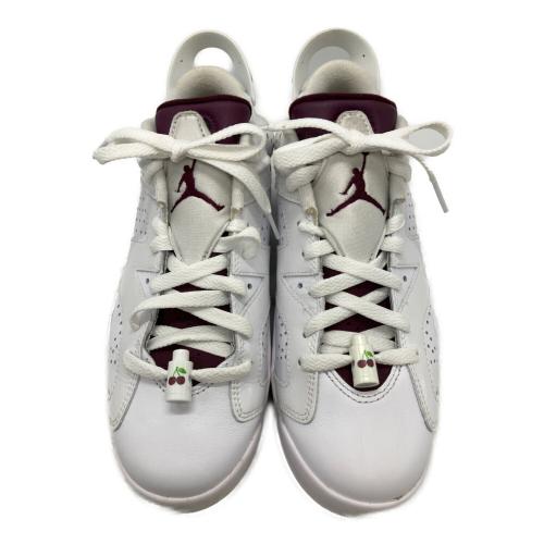 NIKE (ナイキ) ゴルフシューズ DV6796-116 Air Jordan 6 Retro Low Golf NRG 'Bordeaux'程度A レディース SIZE 24.5cm ホワイト
