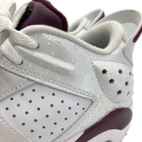 NIKE (ナイキ) ゴルフシューズ DV6796-116 Air Jordan 6 Retro Low Golf NRG 'Bordeaux'程度A レディース SIZE 24.5cm ホワイト