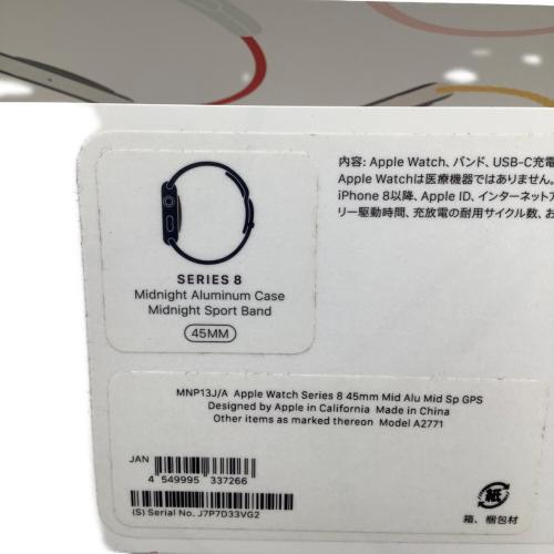 Apple (アップル) GPSモデル Apple Watch Series 8 MNP13J/A