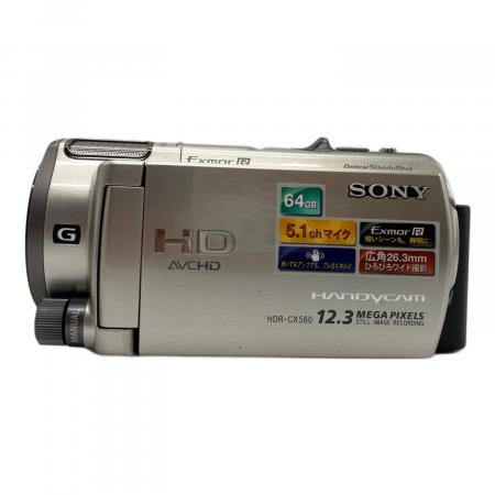 SONY (ソニー) デジタルビデオカメラ HDR-CX560V サイドカバー欠品
