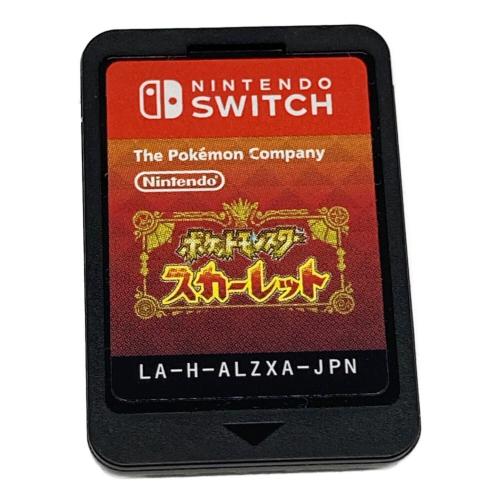 任天堂 (ニンテンドウ) ポケットモンスター スカーレット Nintendo Switch用ソフト CERO A (全年齢対象)
