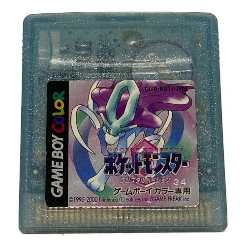 Nintendo (ニンテンドー) ポケットモンスタークリスタル ゲームボーイカラー用ソフト -