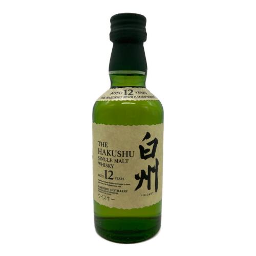 サントリー 白州 ジャパニーズウィスキー 12年 50ml