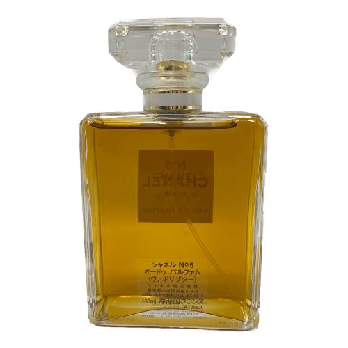 CHANEL (シャネル) オードパルファム 100ml 残量80%-99% N°5
