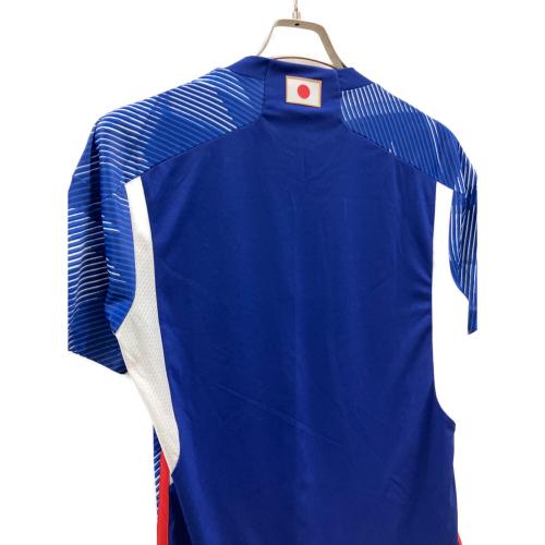 adidas (アディダス) サッカーユニフォーム HF1845 日本代表 2022 ホーム メンズ SIZE L ブルー