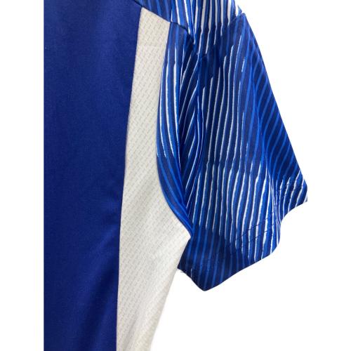 adidas (アディダス) サッカーユニフォーム HF1845 日本代表 2022 ホーム メンズ SIZE L ブルー