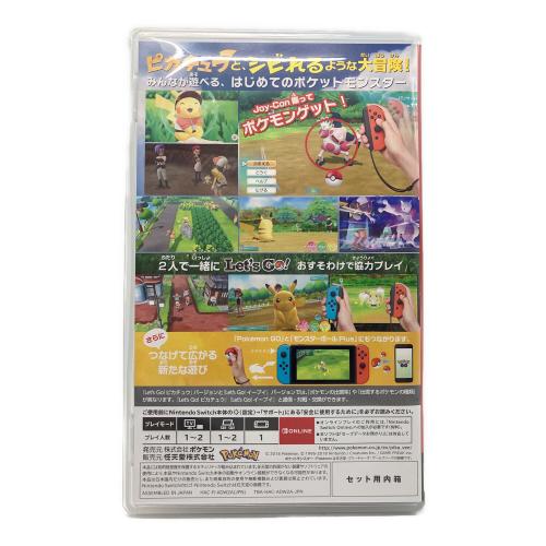 ポケットモンスター Let'Go ピカチュウ Nintendo Switch用ソフト CERO A (全年齢対象)