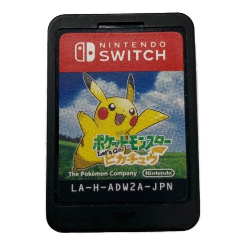 ポケットモンスター Let'Go ピカチュウ Nintendo Switch用ソフト CERO A (全年齢対象)