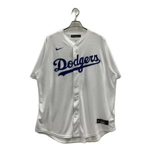 NIKE (ナイキ) レプリカユニフォーム T770-LDWH ロサンゼルス・ドジャース レプリカユニフォーム メンズ SIZE XL ホワイト