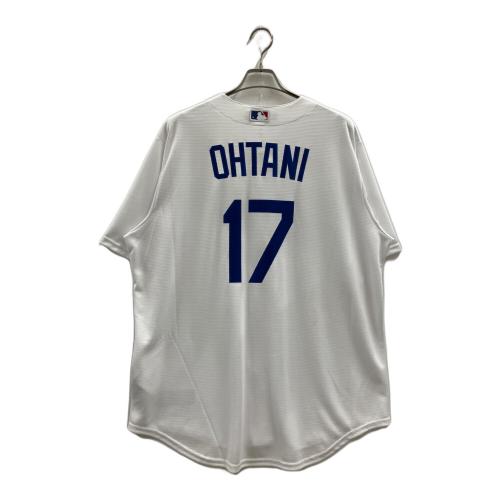 NIKE (ナイキ) レプリカユニフォーム T770-LDWH ロサンゼルス・ドジャース レプリカユニフォーム メンズ SIZE XL ホワイト