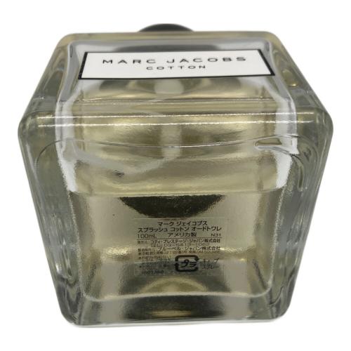 MARC JACOBS (マークジェイコブス) オードトワレ 100ml 残量80%-99% スプラッシュコットン