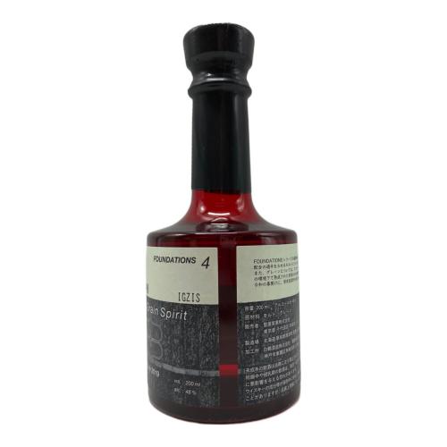 厚岸蒸留所 厚岸 NEW BORN ジャパニーズウィスキー 2019年 FOUNDATIONS 4 200ml