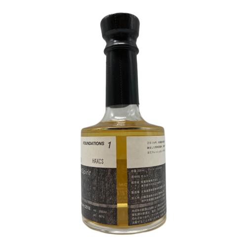 厚岸蒸留所 厚岸 NEW BORN ジャパニーズウィスキー 2018年 FOUNDATIONS 1 200ml