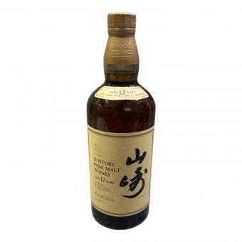 サントリー 山崎 ピュアモルトウィスキー 12年 750ml