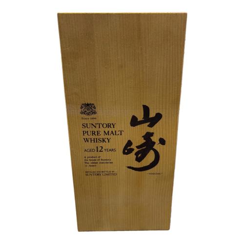 サントリー 山崎 ピュアモルトウィスキー 12年 750ml