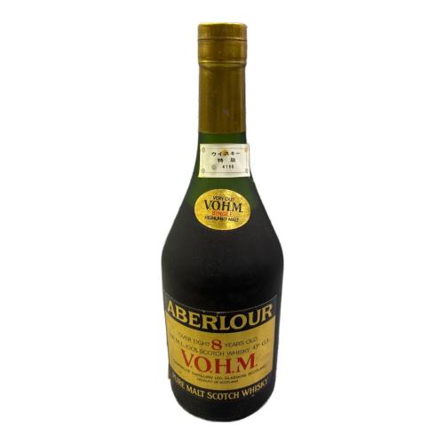 アベラワー (ABERLOUR) VOHM スコッチウィスキー 8年 700ml