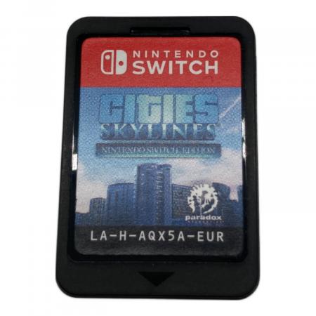 CITIES SKYLINE Nintendo Switch用ソフト 海外版 -｜トレファクONLINE