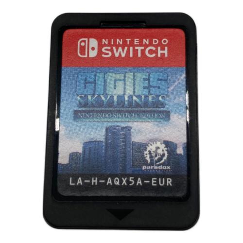 CITIES SKYLINE Nintendo Switch用ソフト 海外版 -