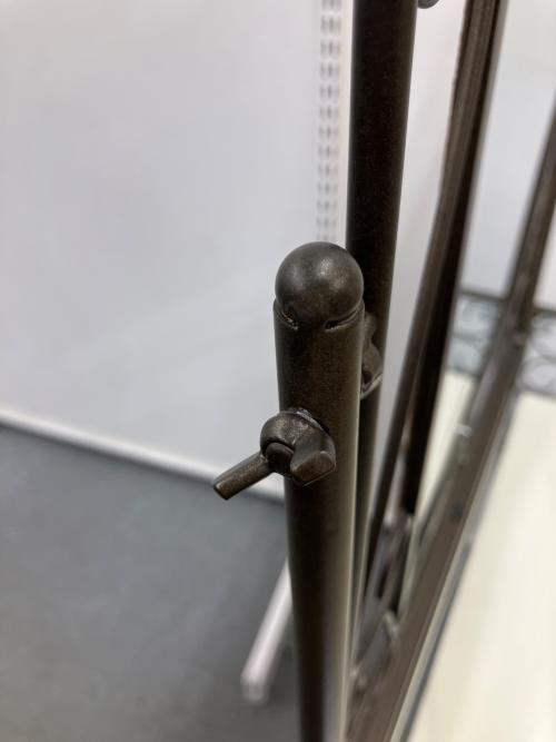 Celestia アイアンドレッサー D-1251 アンティーク調 猫脚 ダークブラウン