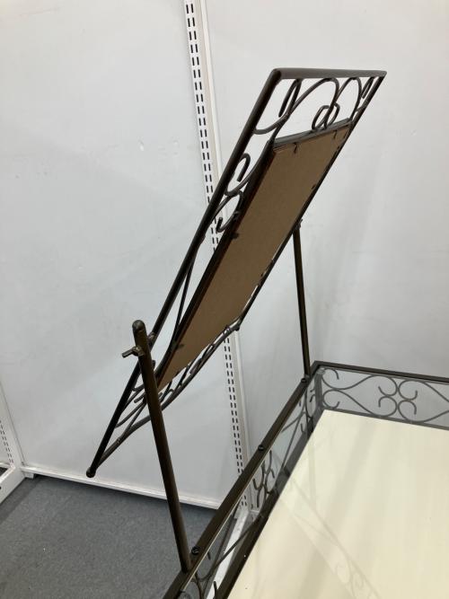 Celestia アイアンドレッサー D-1251 アンティーク調 猫脚 ダークブラウン
