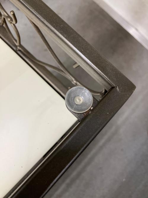 Celestia アイアンドレッサー D-1251 アンティーク調 猫脚 ダークブラウン