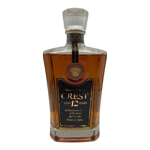 サントリー クレスト ウィスキー 12年 700ml
