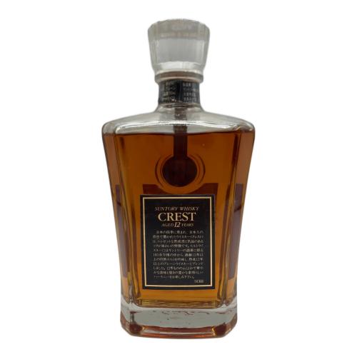 サントリー クレスト ウィスキー 12年 700ml