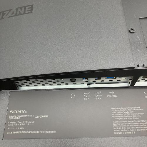 SONY (ソニー) ゲーミングモニター SDM-27U9M2 INZONE M9 II 27インチ
