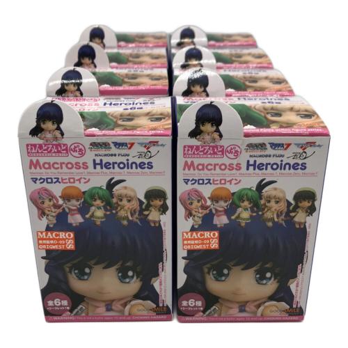 マクロス ねんどろいどぷち マクロスヒロイン キャラクターグッズ 8個セット