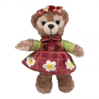 Disney(Duffy The Disney Bear) (ディズニー) シェリーメイ ぬいぐるみバッジ ハートフェルト・ストロベリーギフト