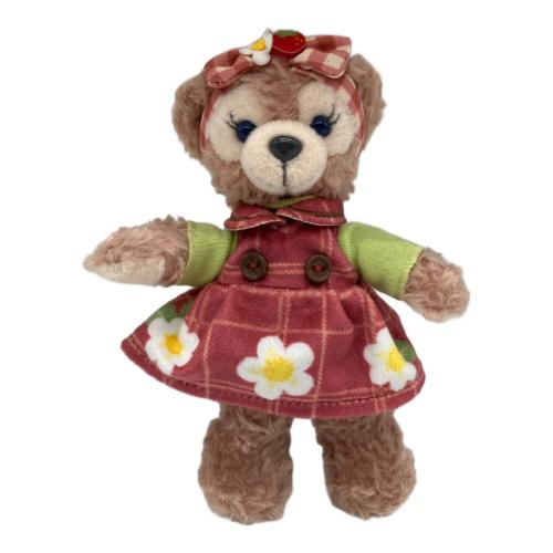 Disney(Duffy The Disney Bear) (ディズニー) シェリーメイ ぬいぐるみバッジ ハートフェルト・ストロベリーギフト