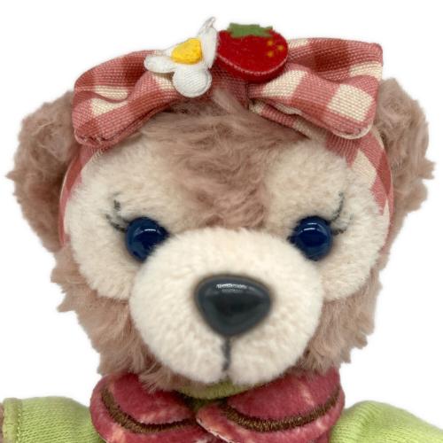 Disney(Duffy The Disney Bear) (ディズニー) シェリーメイ ぬいぐるみバッジ ハートフェルト・ストロベリーギフト
