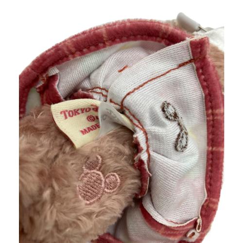 Disney(Duffy The Disney Bear) (ディズニー) シェリーメイ ぬいぐるみバッジ ハートフェルト・ストロベリーギフト