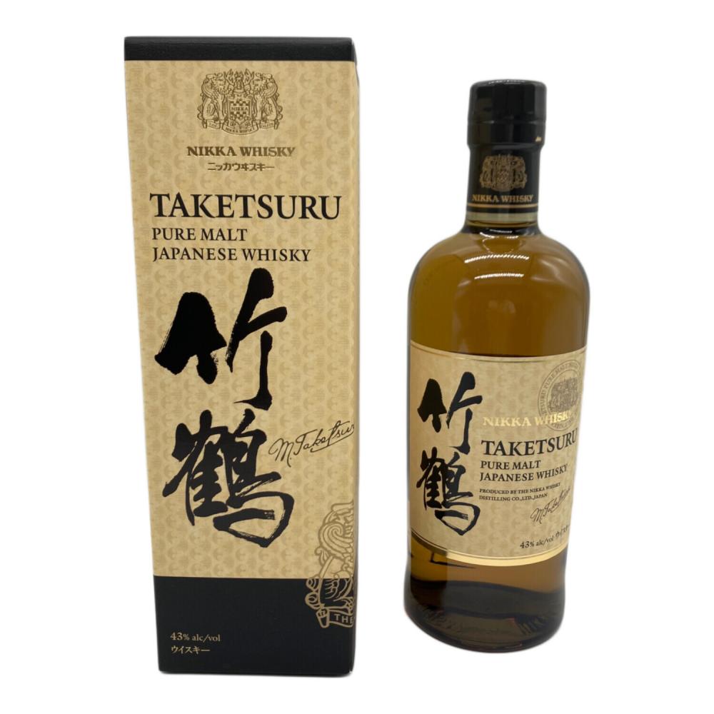 ニッカ 竹鶴 ジャパニーズウィスキー ピュアモルト 白ラベル 700ml