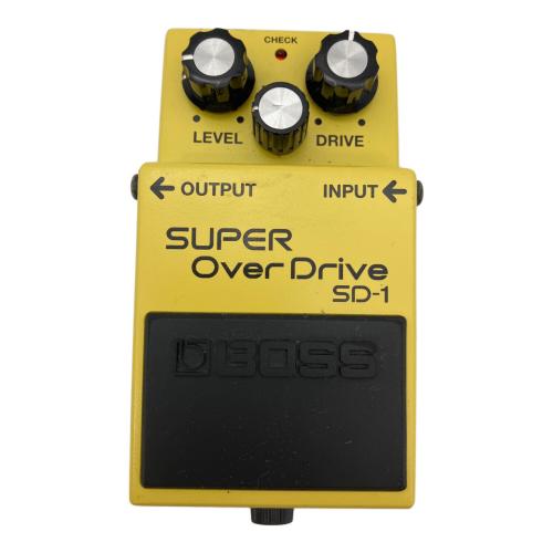 BOSS (ボス) エフェクター SD-1 マレーシア製 SUPER OVERDRIVE