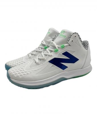 NEW BALANCE (ニューバランス) 大谷翔平モデル 野球トレーニングシューズ TSHOLW1 メンズ SIZE 28cm ホワイト×オレンジ FuelCell Ohtani 1 Trainer Lab Work