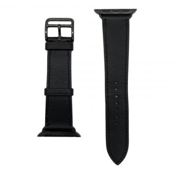 HERMES (エルメス) Apple Watch バンド MX2P2FE/A Y FS 080 ブラック×ブラウン