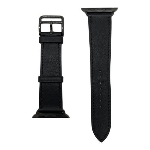 HERMES (エルメス) Apple Watch バンド MX2P2FE/A Y FS 080 ブラック×ブラウン