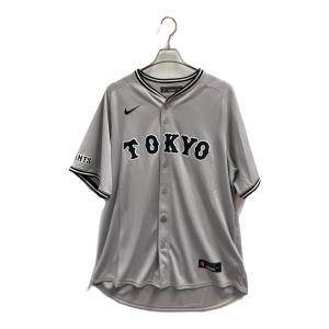 NIKE (ナイキ) 野球ユニフォーム 読売ジャイアンツ ビジター メンズ SIZE XL グレー