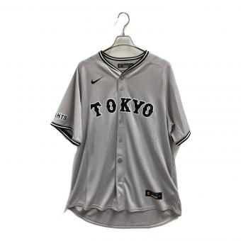 NIKE (ナイキ) 野球ユニフォーム 読売ジャイアンツ ビジター メンズ SIZE XL グレー