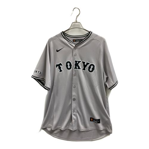 NIKE (ナイキ) 野球ユニフォーム 読売ジャイアンツ ビジター メンズ SIZE XL グレー