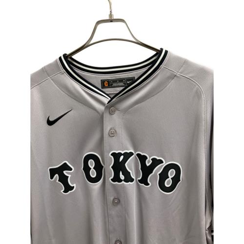 NIKE (ナイキ) 野球ユニフォーム 読売ジャイアンツ ビジター メンズ SIZE XL グレー