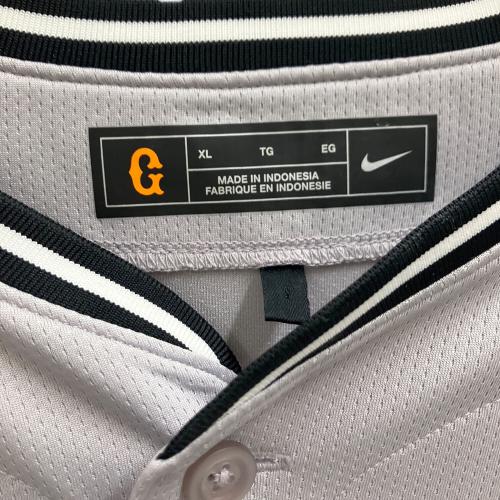 NIKE (ナイキ) 野球ユニフォーム 読売ジャイアンツ ビジター メンズ SIZE XL グレー