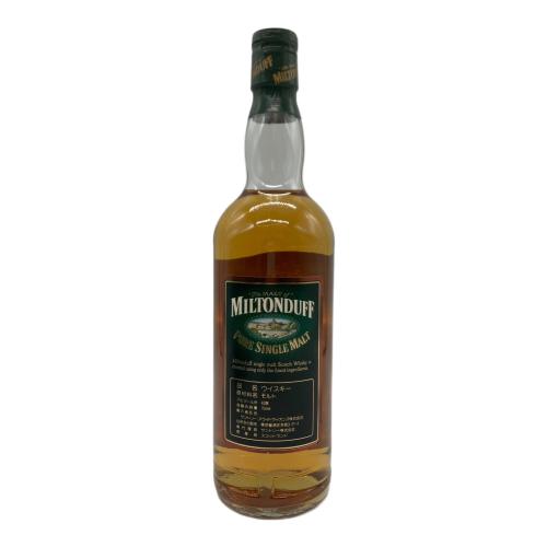 グレンリベット (GLENLIVET) ミルトンダフ スコッチウイスキー 12年 750ml