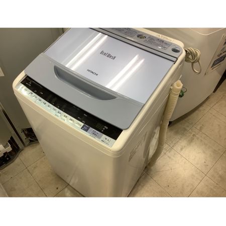 HITACHI (ヒタチ) 全自動洗濯機 339 7.0kg BW-V70B 2018年製 50Hz／60Hz