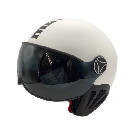 MOMO DESIGN (モモデザイン) ヘルメット Mサイズ 【KOMET VIS】WHITE MAT/BLACK
